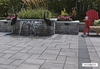 Pavés Permacon Melville 60 par Patio Design inc.