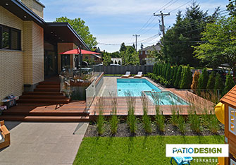 Shotcrete Inground Pool par Patio Design inc.