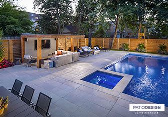 Pavé Rinox Proma XL, Charbon cendré par Patio Design inc.