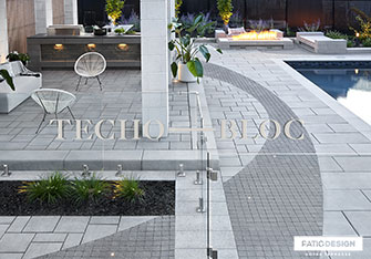 Pavé Techo-Bloc par Patio Design inc.