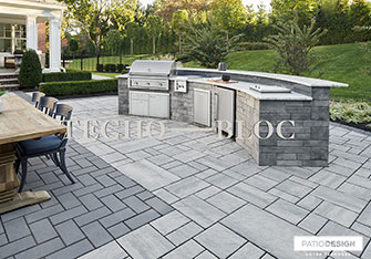 Pavés Techo-Bloc par Patio Design inc.