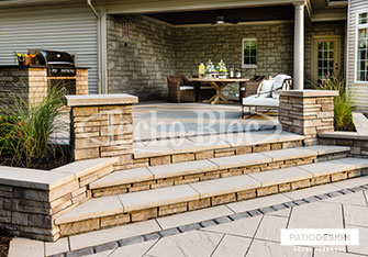 Pavé Techo-Bloc par Patio Design inc.