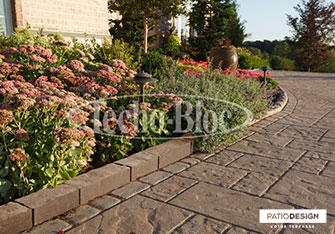 Pavés Techo-Bloc par Patio Design inc.