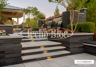 Pavé Techo-Bloc par Patio Design inc.