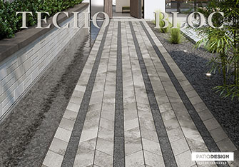 Pavé Techo-Bloc par Patio Design inc.