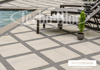 Pavé Techo-Bloc par Patio Design inc.