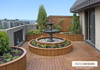 Toit-terrasse par Patio Design inc.