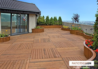 Toit-terrasse par Patio Design inc.