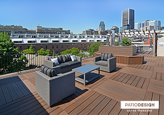 Toit-terrasse par Patio Design inc.