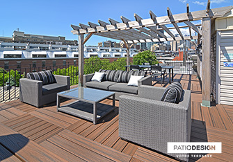 Toit-terrasse par Patio Design inc.