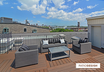 Toit-terrasse par Patio Design inc.