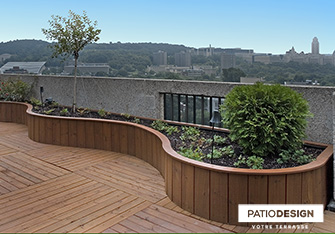 Roof Terrace by Patio Design inc.