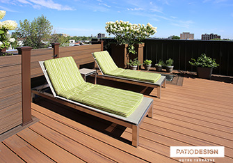 Toit-terrasse par Patio Design inc.