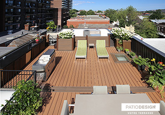 Toit-terrasse par Patio Design inc.